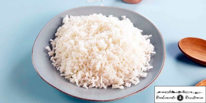 Arroz blanco como opción para el desayuno