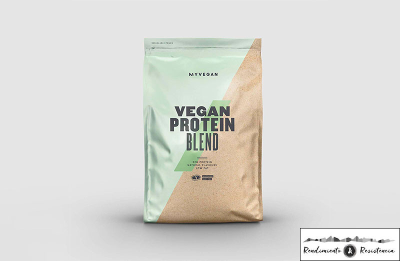 Mezcla de proteínas veganas
