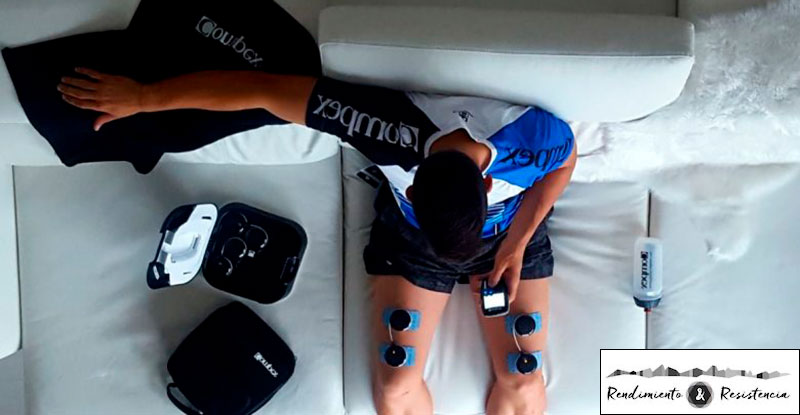 Recupera con un electroestimulador