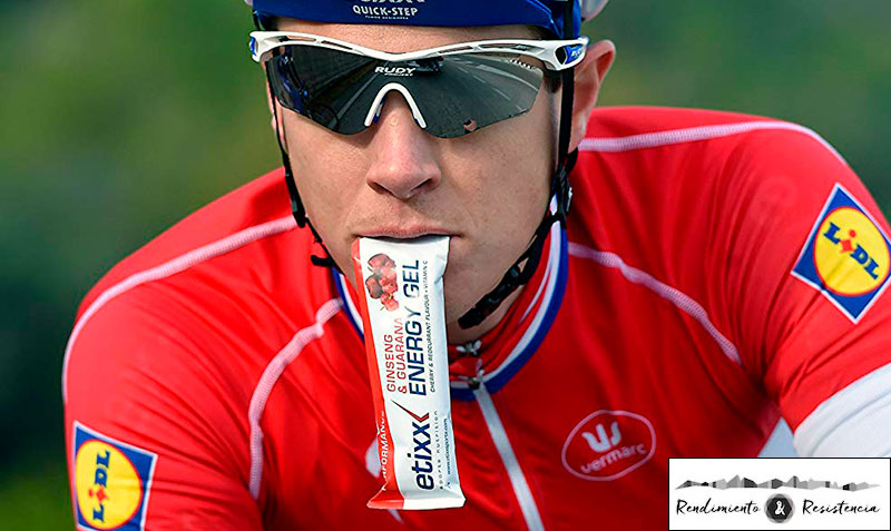 Etixx gel para ciclistas