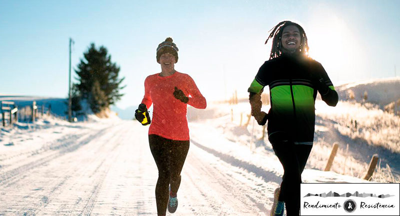 Sudoración al correr con frío