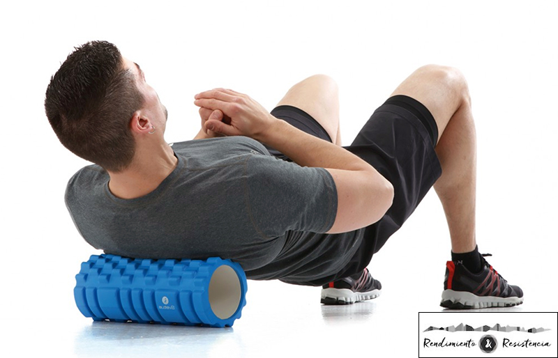 Utiliza el foam roller por todo tu cuerpo