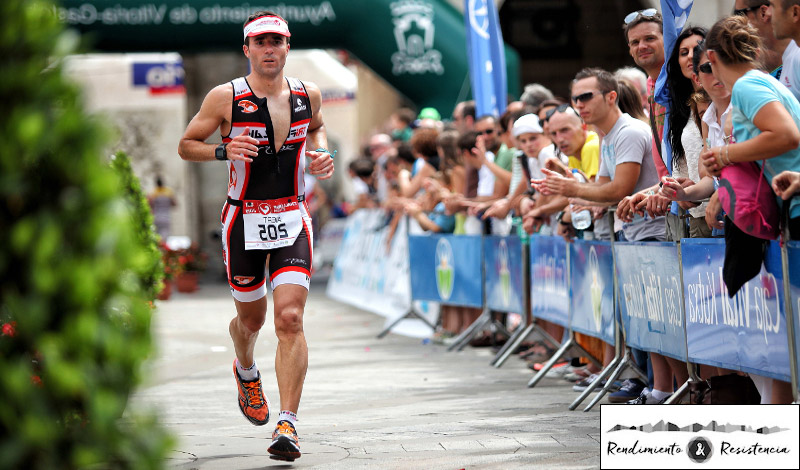 Portadorsal de triatlón