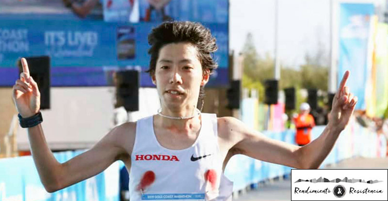 Evita la sangre en los pezones en un maratón