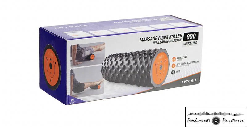 Decathlon rodillo con vibración